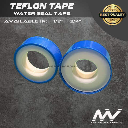 Teflon Tape Pipe Thread Seal Tape 1/2", 3/4" (per piece)