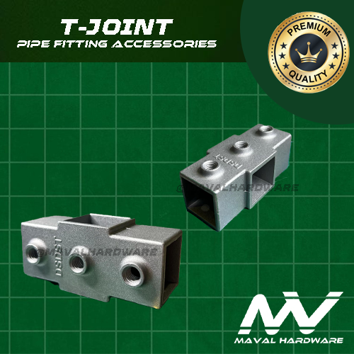 Aluminum Alloy Square Tube Pipe Connector Tube Pipe Fitting Accessories (25mm)