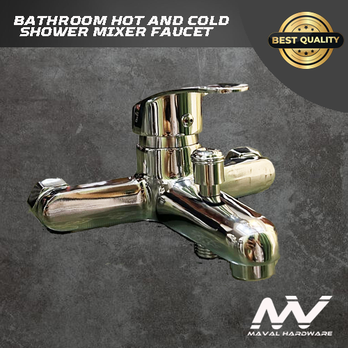MV Bathroom Hot and Cold Shower Mixer Valve Bathtub Faucet 1/2"