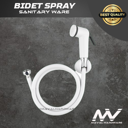 Handheld Shower Bidet Spray Bathroom Shattaf 2 Functions Press Open Pull