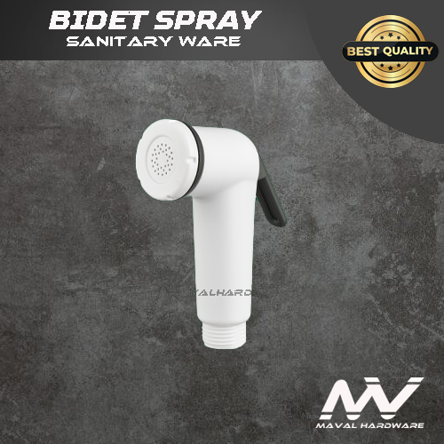 Handheld Shower Bidet Spray Bathroom Shattaf 2 Functions Press Open Pull